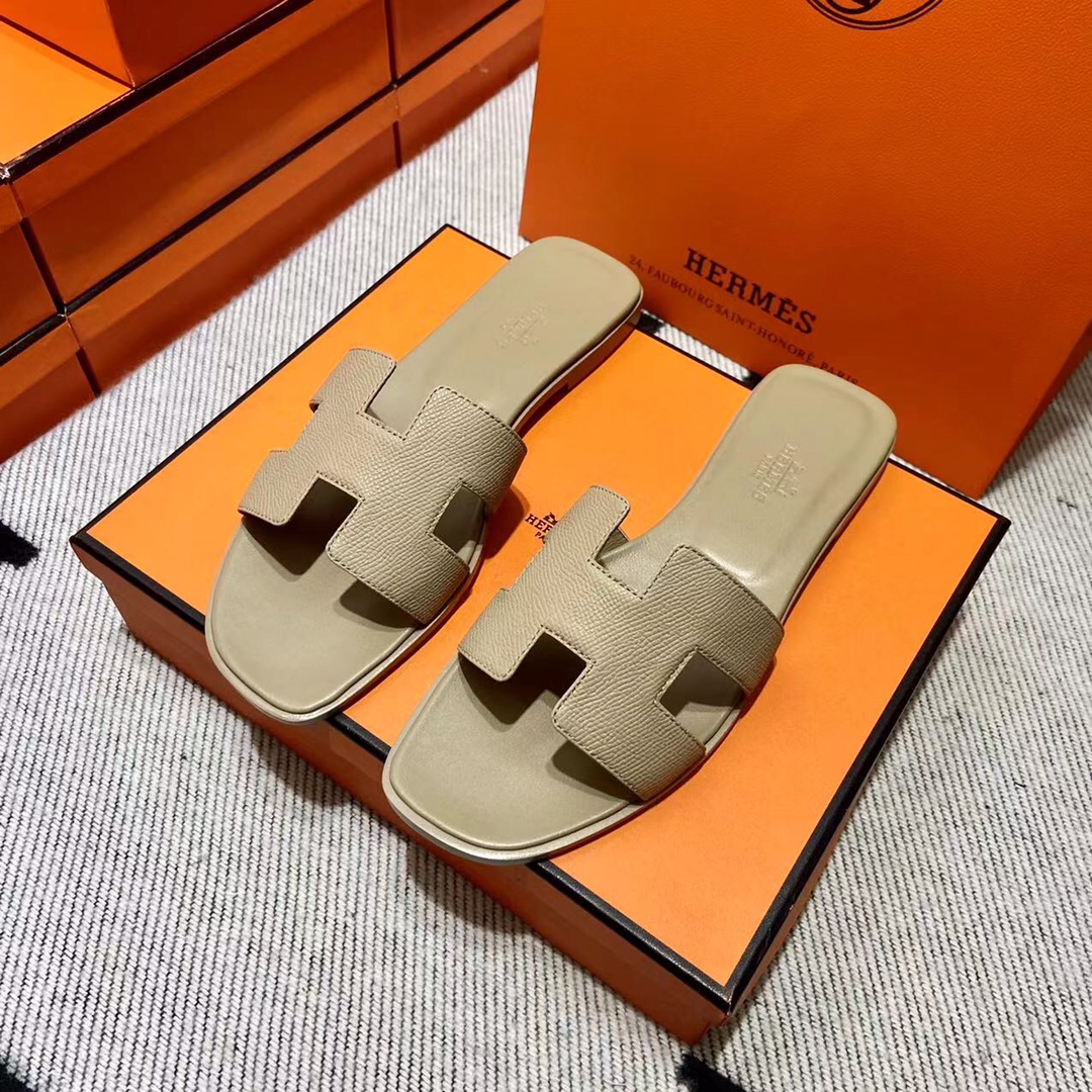 에르메스 올수공 오란 슬리퍼 샌들 앱송 23